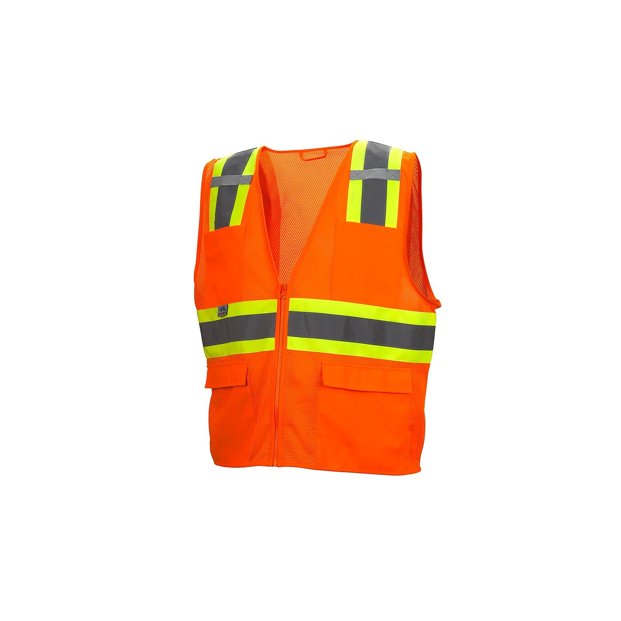 Pyramex Safety Vest Hiviz orange All mesh Size 2X Large